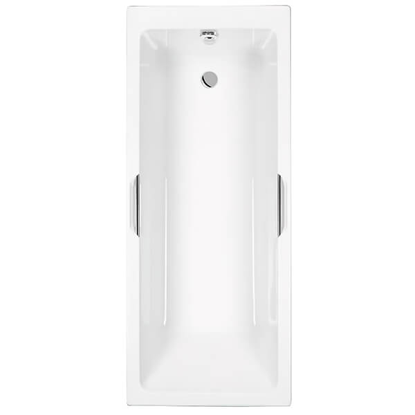 Carron Quantum Integra Eco 5mm White Acrylic Bath With Twin Grip