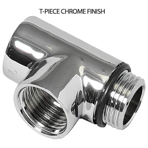 Reina Bolca 485mm Wide Straight Aluminium Towel Rail