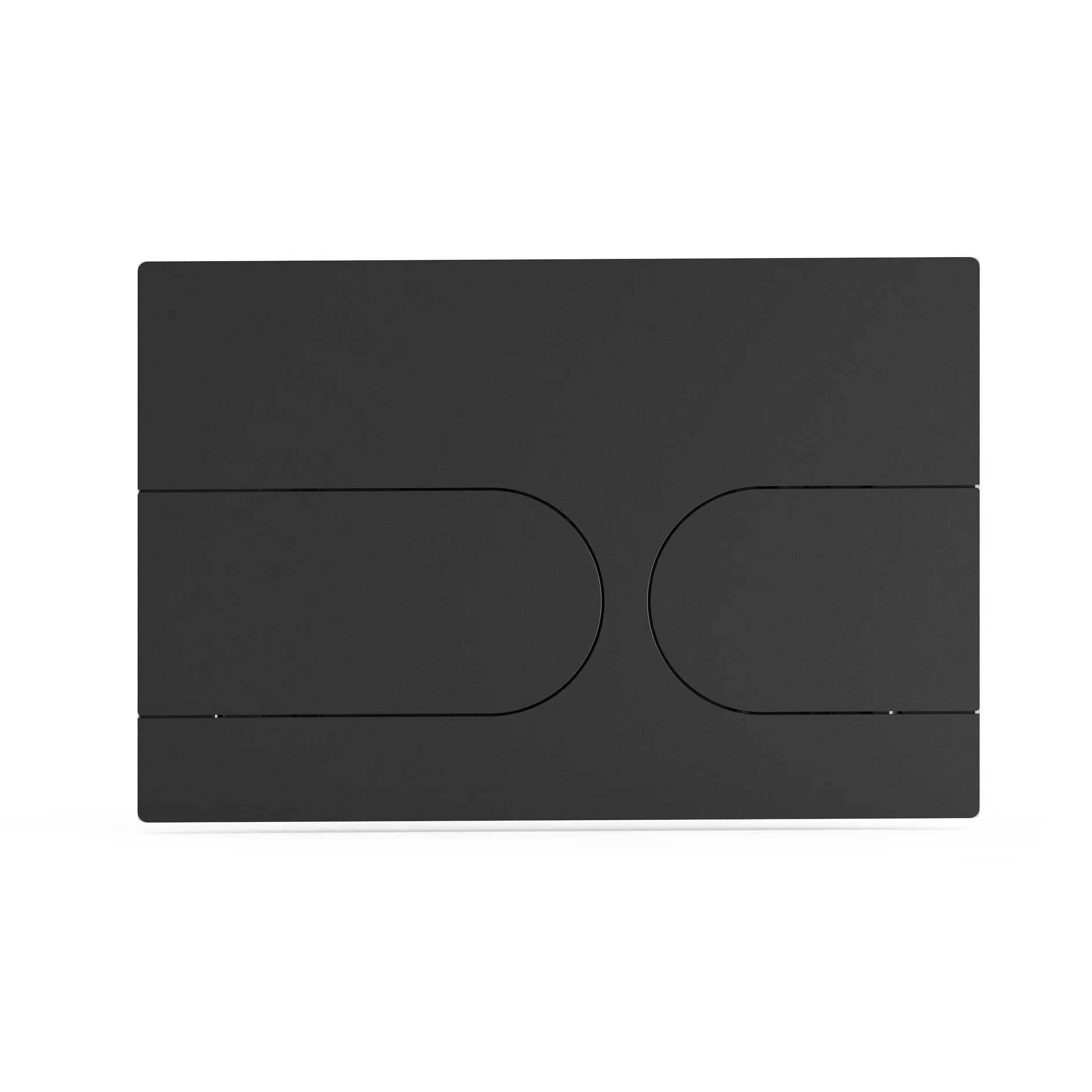 Novo Dual Flush Plate S001-Matt Black