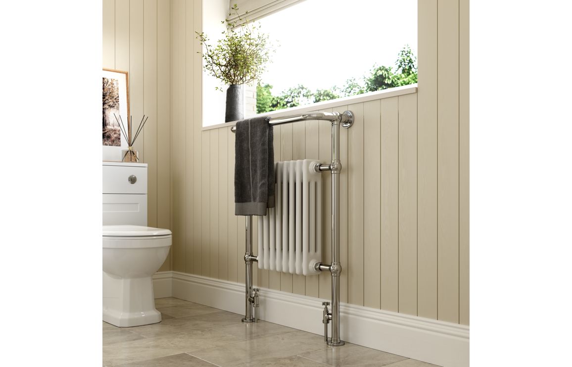 Heritage 500mm Floor Standing WC Unit - Matt White