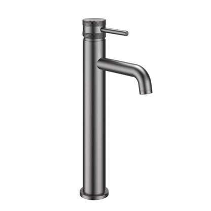 Cre Tall Brushed Gold Metal Mono Basin Mixer