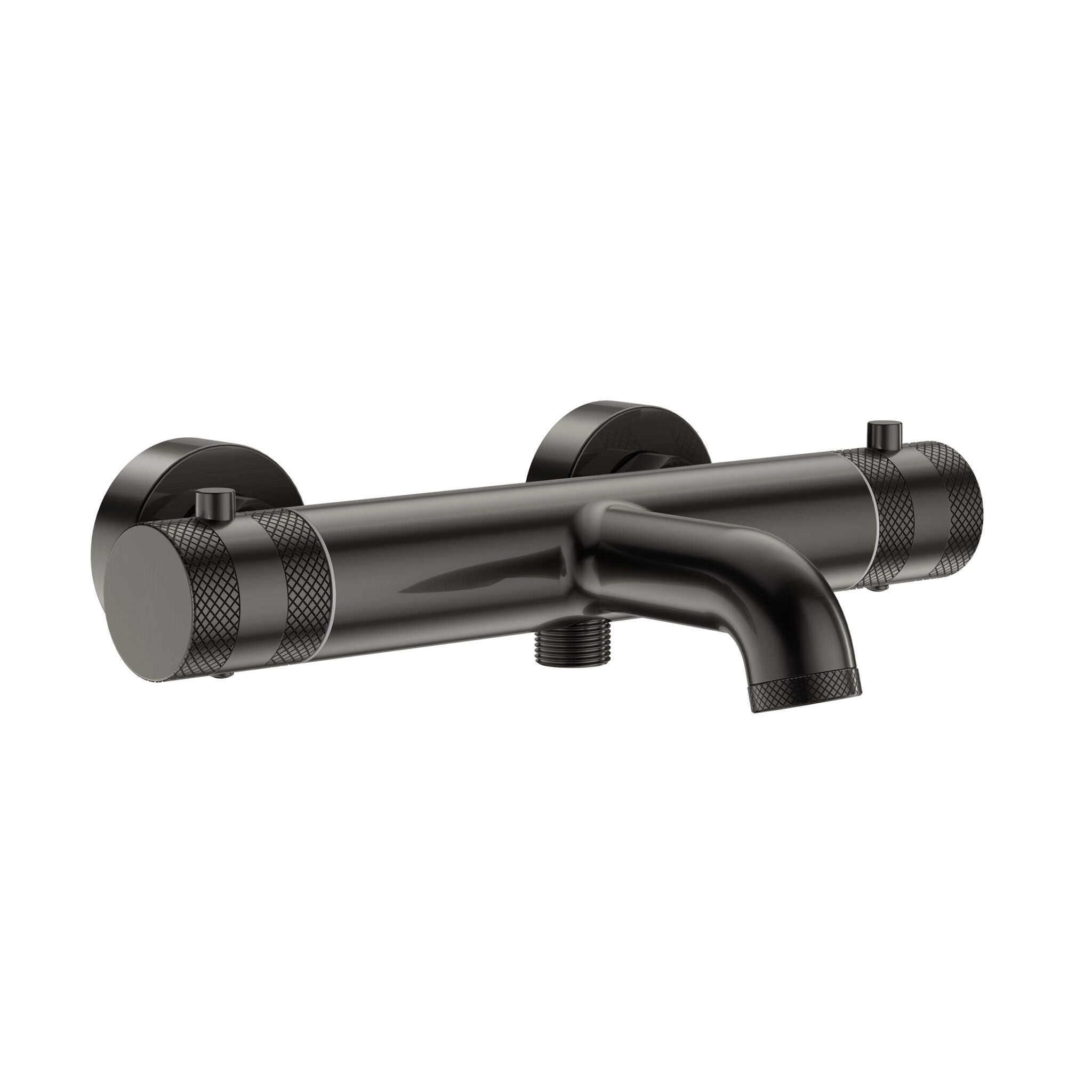 Cre Brushed Gunmetal Wall Mounted Bath shower Mixer