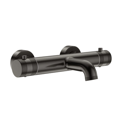 Cre Matt Black Wall Mounted Bath Filler