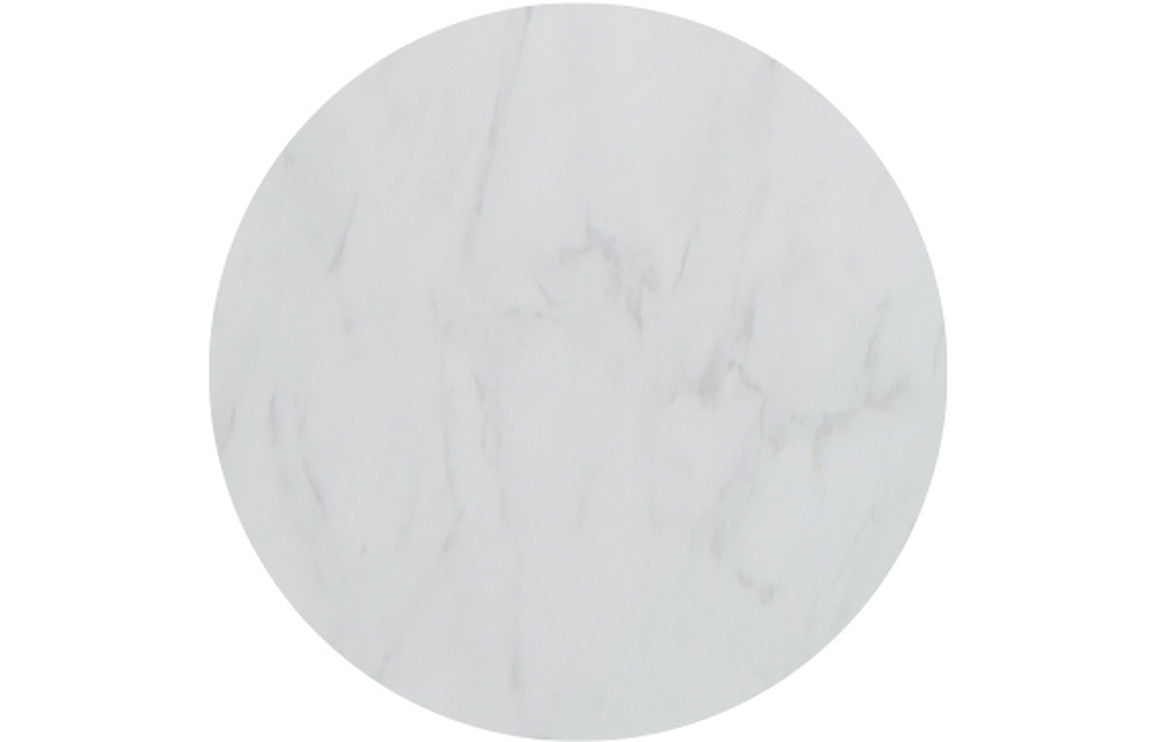 Nature 600mm Wall Hung Storage Drawer - White Marble