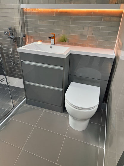 Novo 1100  White Furniture & BTW WC Pack