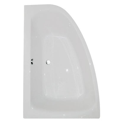 Fline1500 x 1000mm Offset Corner Bathtub - Different Variants Available
