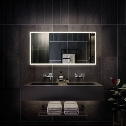 RAK Cupid LED Illuminated Portrait Mirror With Demister And Touch Sensor Switch
