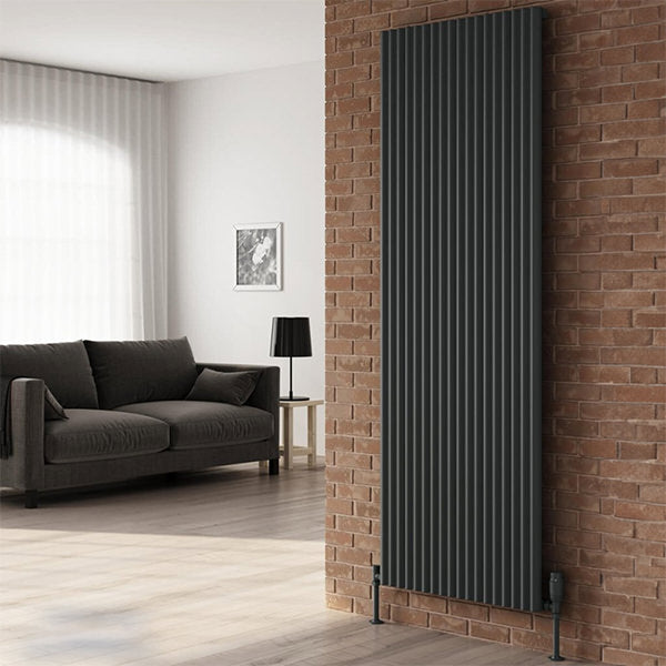 Reina Delia 1800mm High Aluminium Vertical Designer Radiator