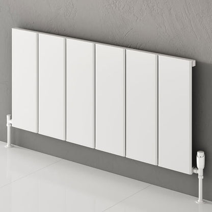 Reina Larga 600mm High Horizontal Aluminium Radiator