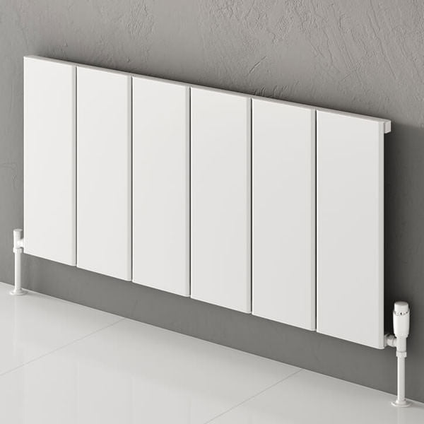 Reina Larga 600mm High Horizontal Aluminium Radiator