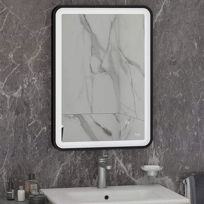 Rak Art Soft 500 x 700mm LED Illuminated Mirror With Demistar Pad