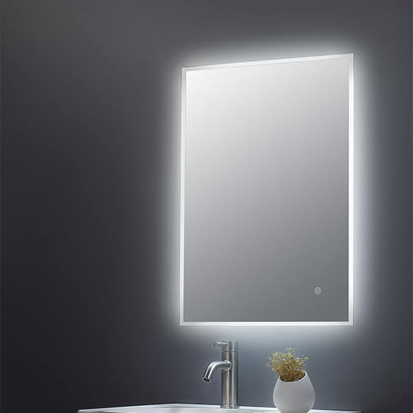Hudson Reed 500 x 700mm Ambient LED Illuminated Touch Sensor Mirror