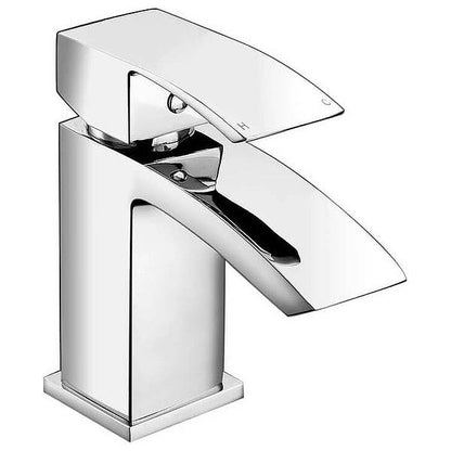 Viva Swoop Mk2 Mono Chrome Basin Mixer Tap
