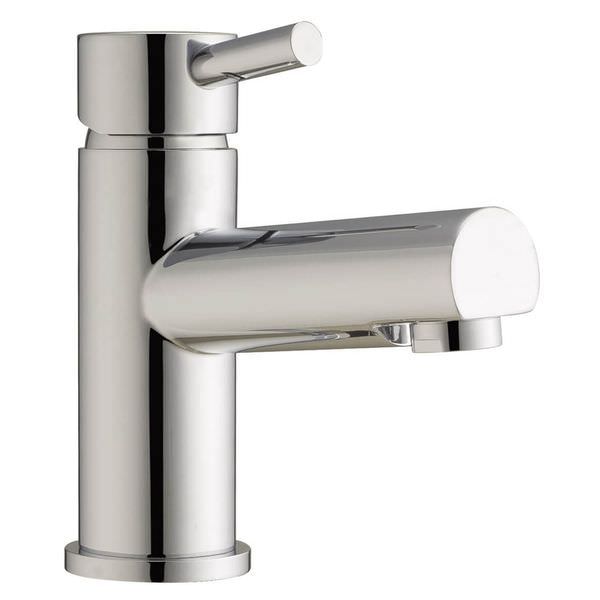 Fline Flow Petit Chrome Basin Mixer Tap With Click-clack Waste