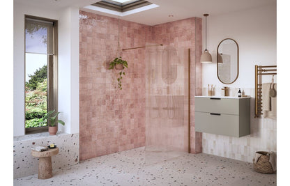 Grada Straight 30mm Ladder Radiator - Brushed Bronze