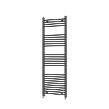 Novo Strive Towel Warmer Radiator - Matt Black/Anthracite/Chrome