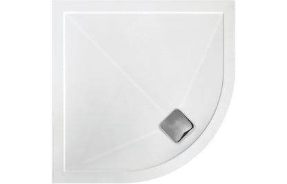 Anti-Slip Shower Tray Waste & Cover - Chrome
