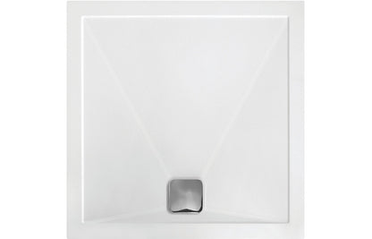 Anti-Slip Shower Tray Waste & Cover - Chrome