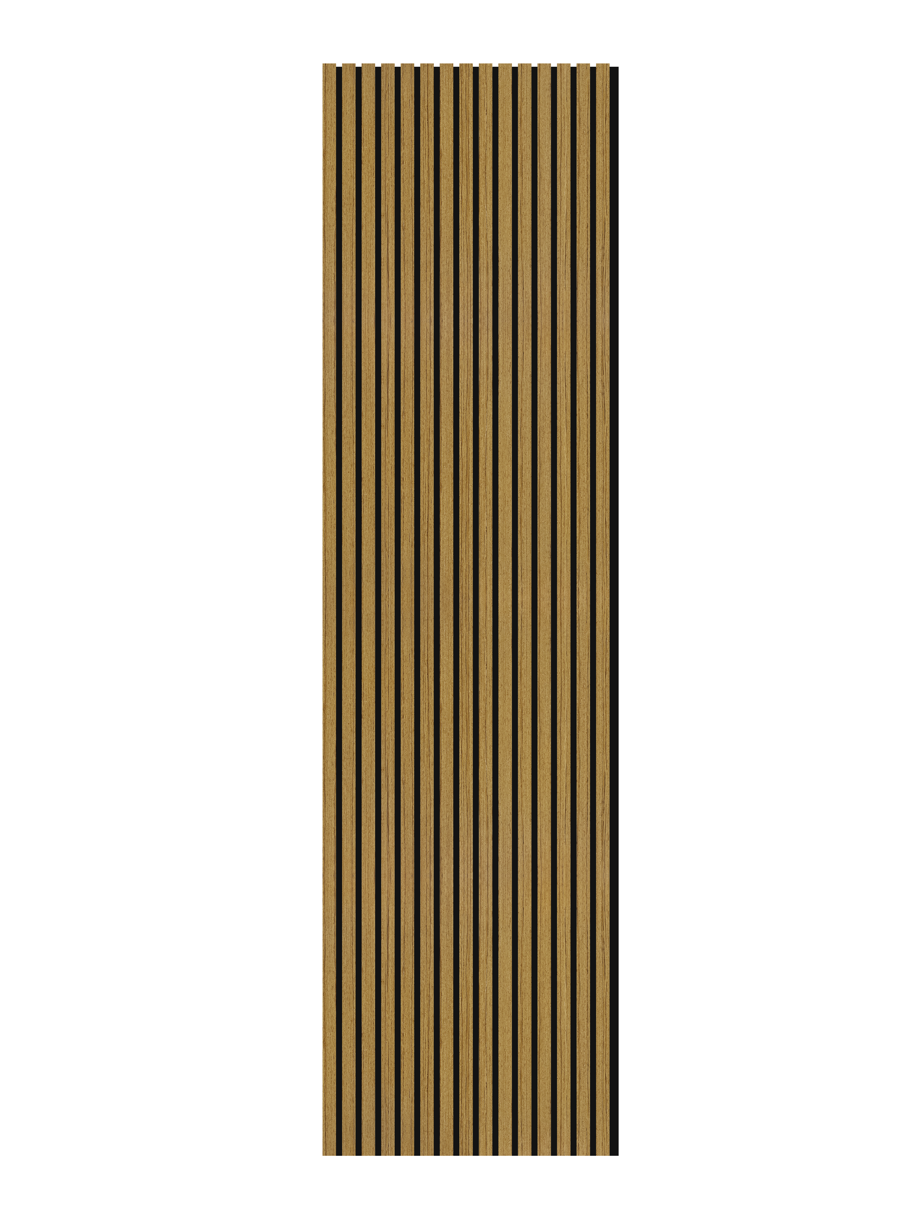 Novo Teak Alu Acoustic Wall Panel 600x2700