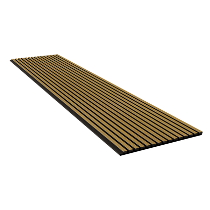 Novo Teak Alu Acoustic Wall Panel 600x2700