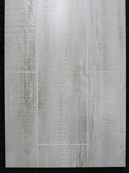 Shower Wall Panel  1000 Tiled Driftwood