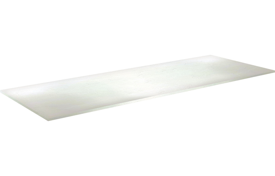 Volta High Pressure Laminate Worktop - White Slate