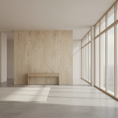 Shower Wall  Panel  1200 Travertine