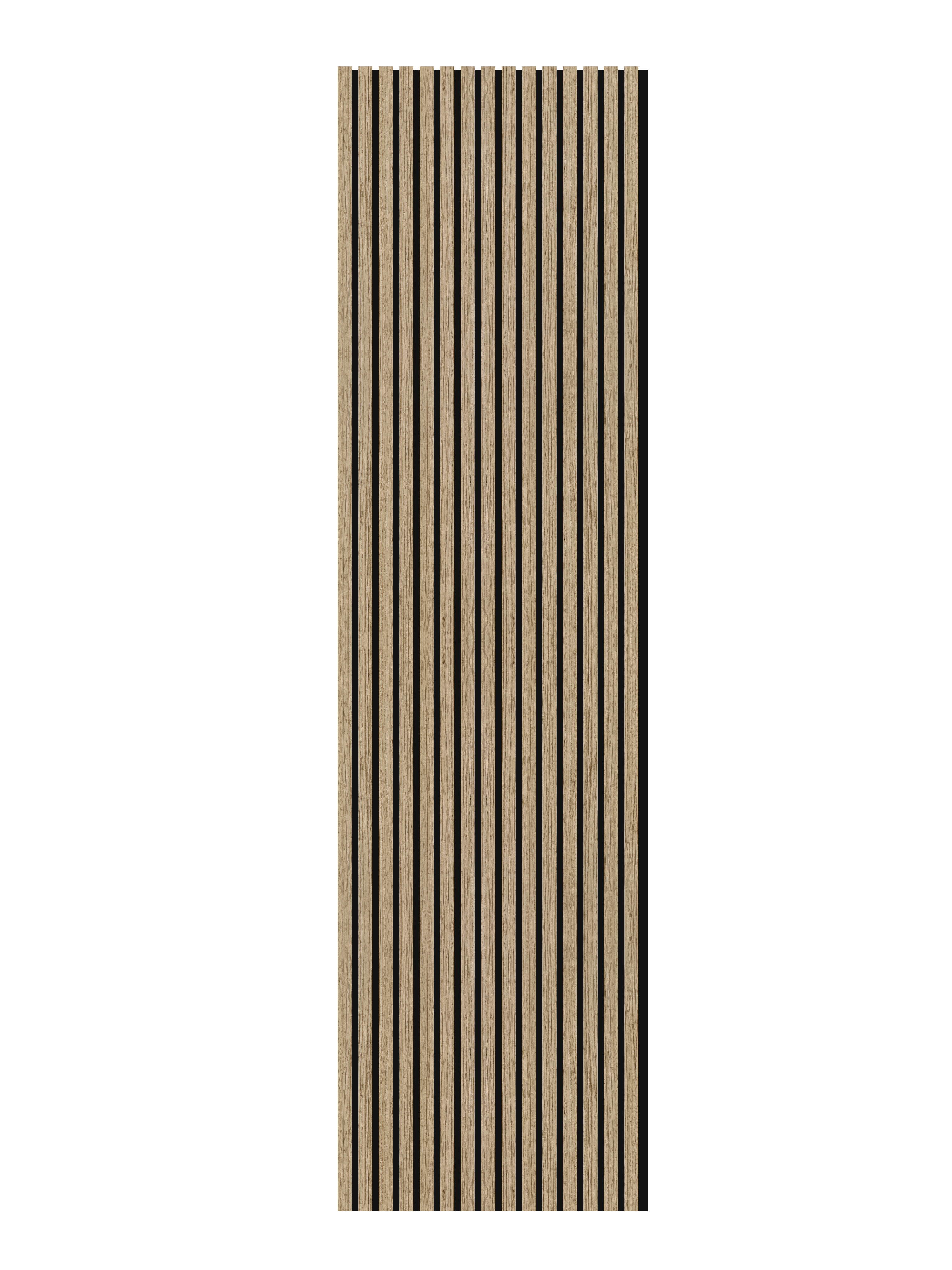 Novo Walnut Alu Acoustic Wall Panel 600x2700