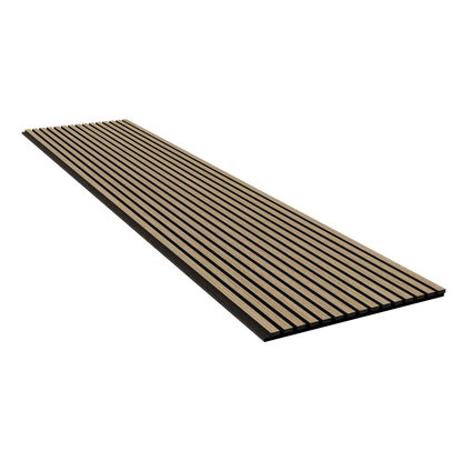 Novo Walnut Alu Acoustic Wall Panel 600x2700