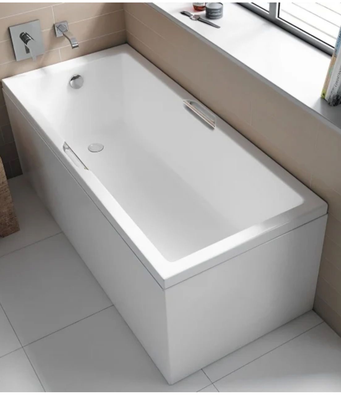 Navarre Square Single ended Bath 0TH w/ legs