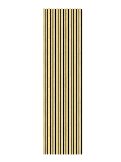 Novo White Oak Alu Acoustic Wall Panel 600x2700