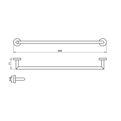 Novo Towel BarTowel Bar