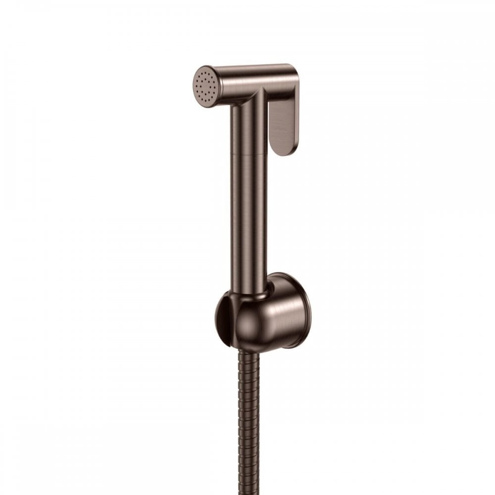 Novo Exposed  Bidet Mixing Doutche Set Brushed Bronze