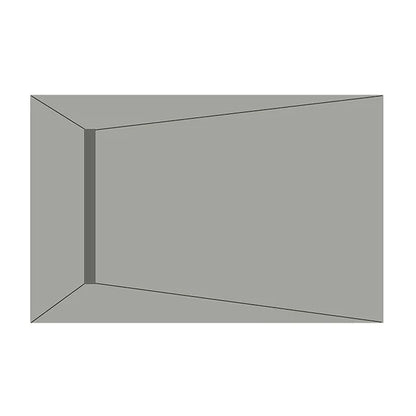 Novo 1200x800  Linear Wetroom Tray Pack with Linear Drain Pack