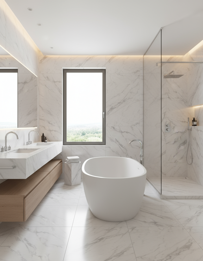 Novo Solid Surface Shower Wall Panel W007