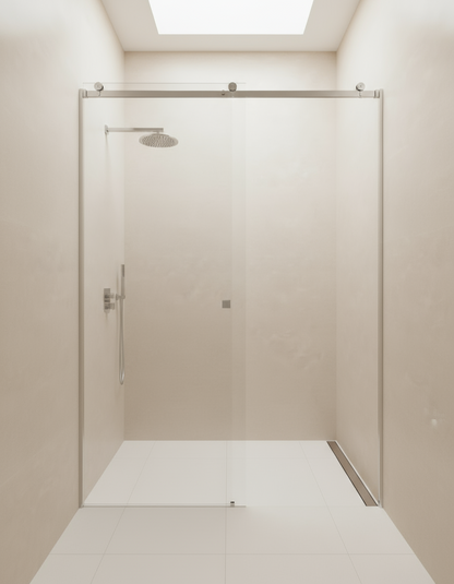 Novo Solid Surface Shower Wall Panel Crema W22