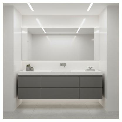 Shower Wall Panel  1200 White Gloss